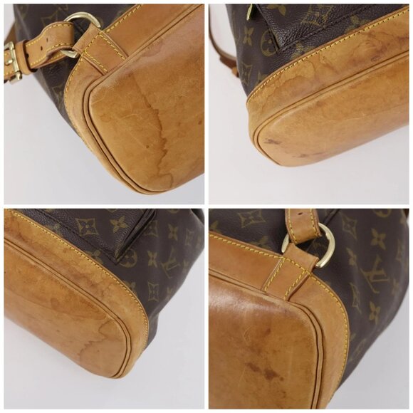 LOUIS VUITTON Monogram Montsouris MM Backpack M51136 LV Auth BA6279 - Picture 14 of 16